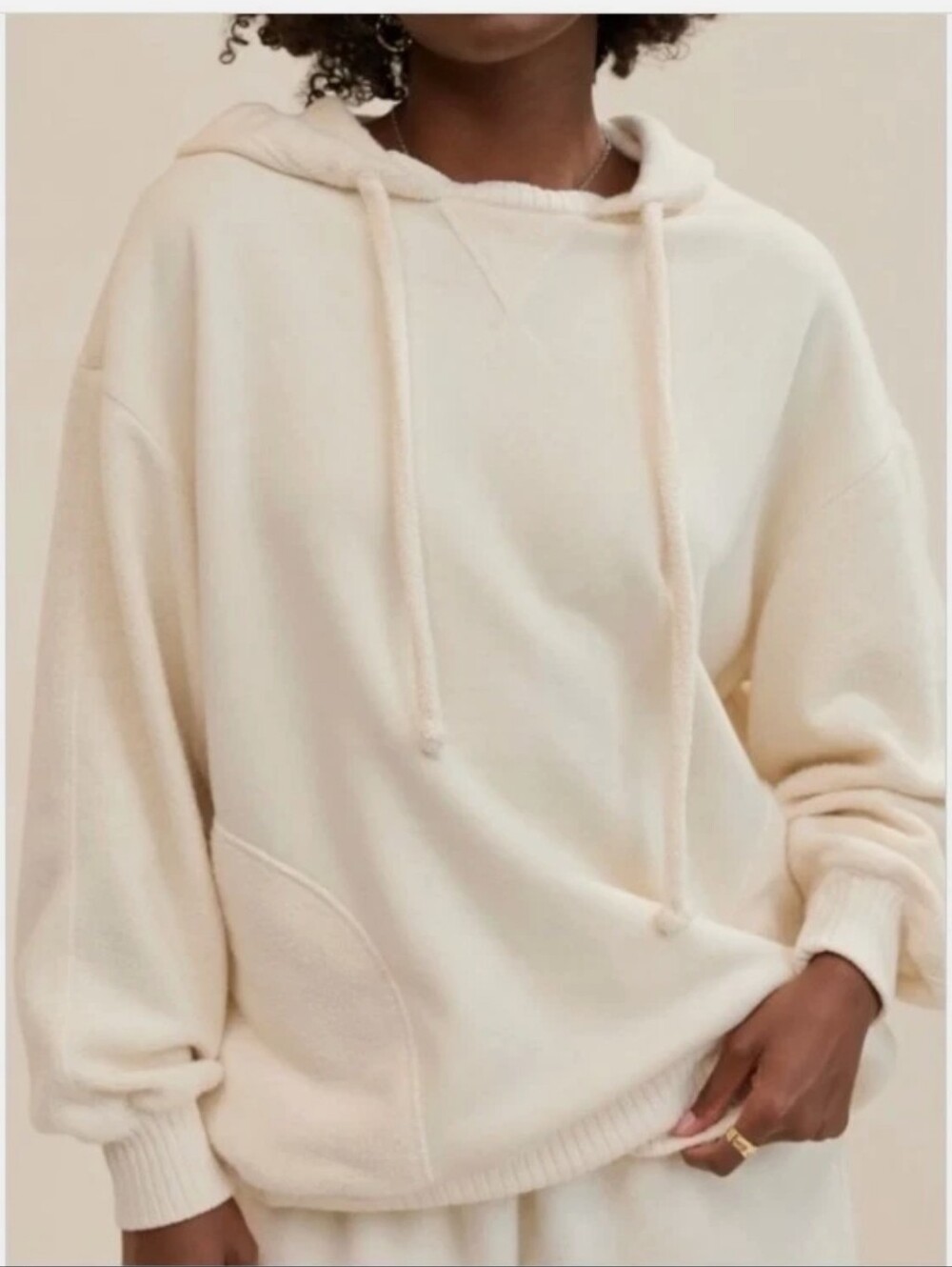 Aerie Always And Forever  Real Sweatshirt Hoodie Women M Oversized Lagenlook 25 - Picture 15 of 15